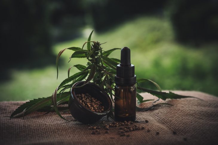 huile de la CBD pour un cuir chevelu sain