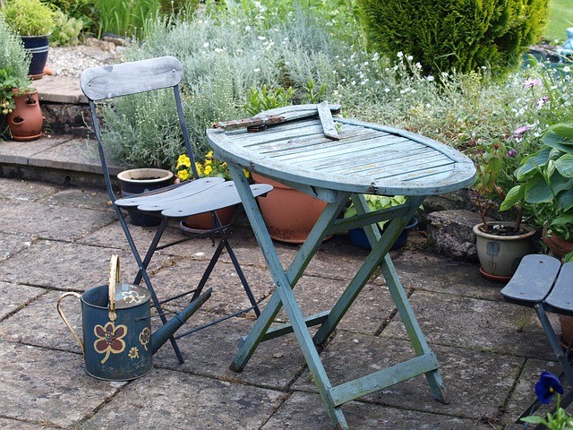 Support de table escamotable