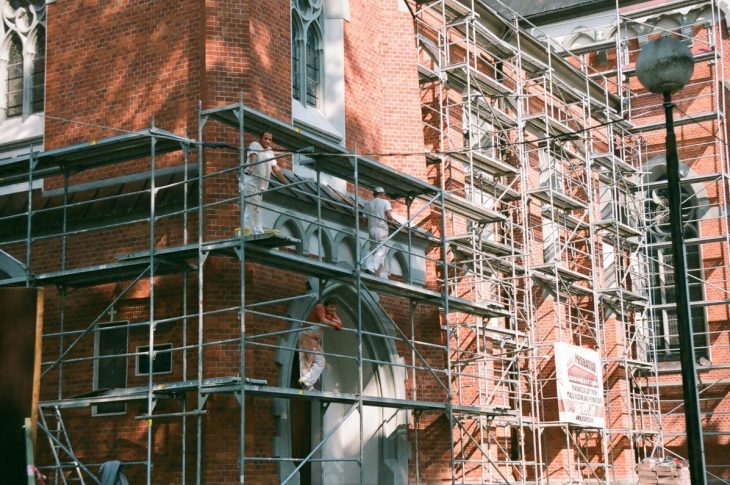 travaux de ravalement de façade