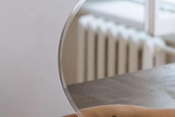 Miroir en aluminium
