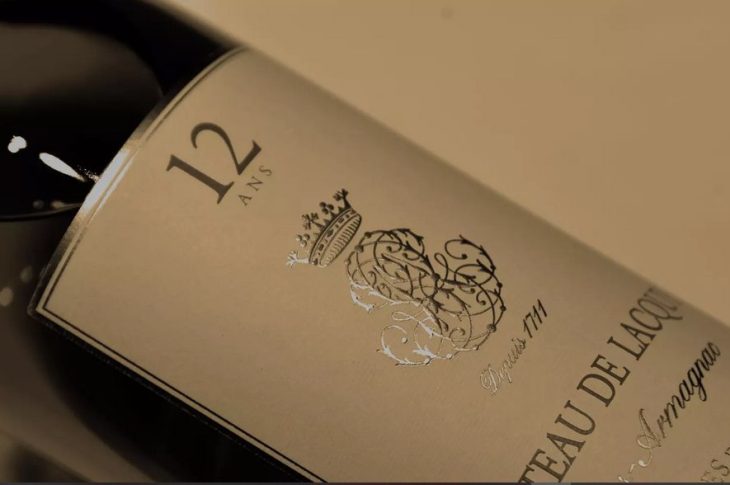 Bouteille de vin Château de Lacquy douze ans