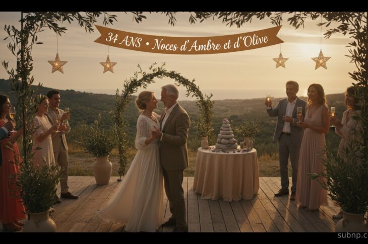 Noces de 34 ans : Un Anniversaire de Mariage Chargé de Signification